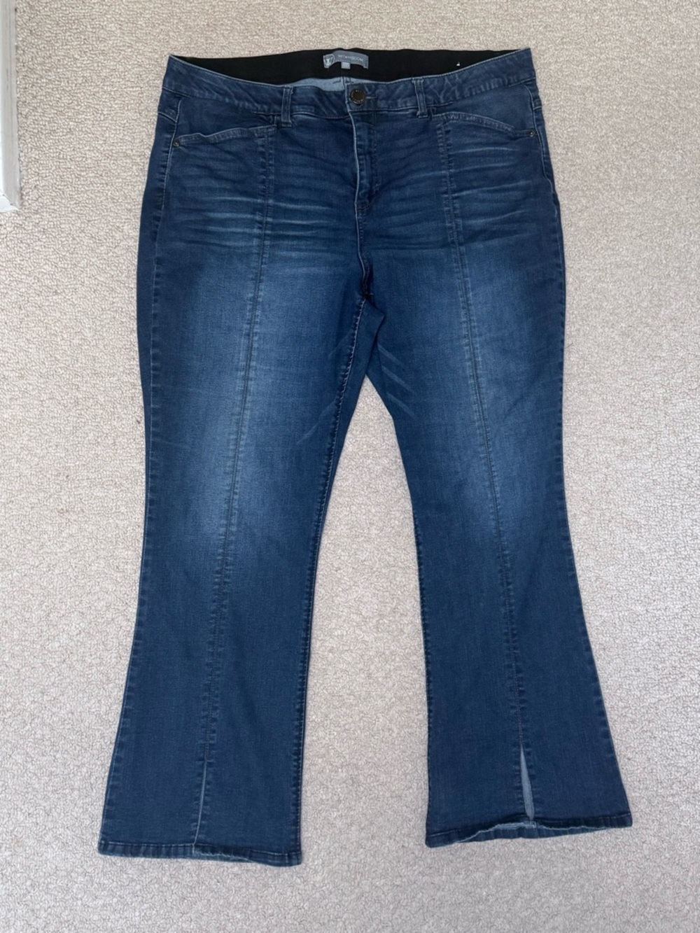 Wit & Wisdom Boot Cut Jeans With Ankle Slit